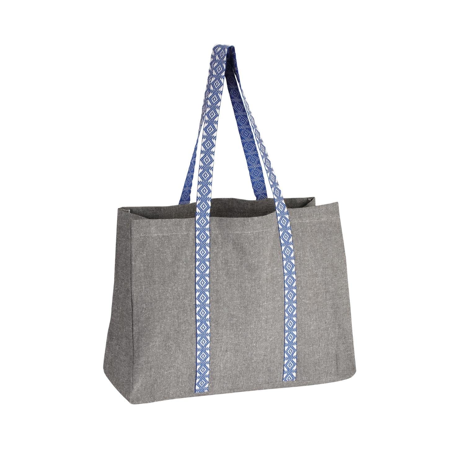 Everyday Tote Bag 100% Recycled Cotton - Steel Gray
