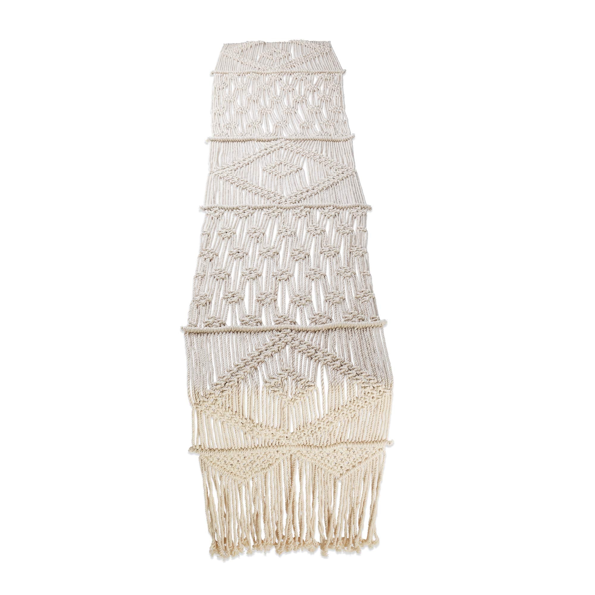 Folkulture Macrame Table Runner