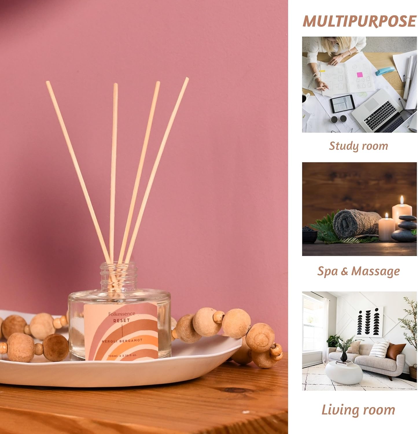 Folkulture 100 ml Reed Diffuser Reset