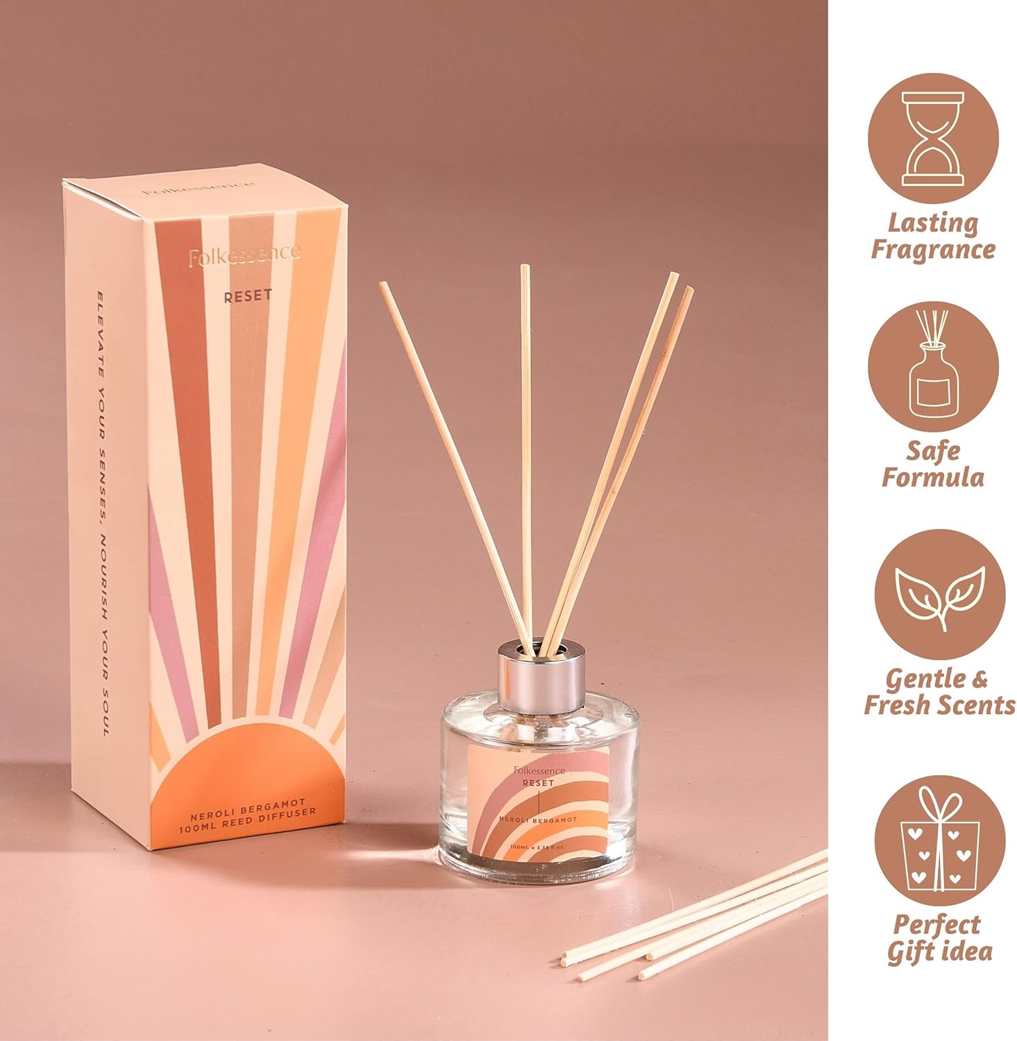 Folkulture 100 ml Reed Diffuser Reset
