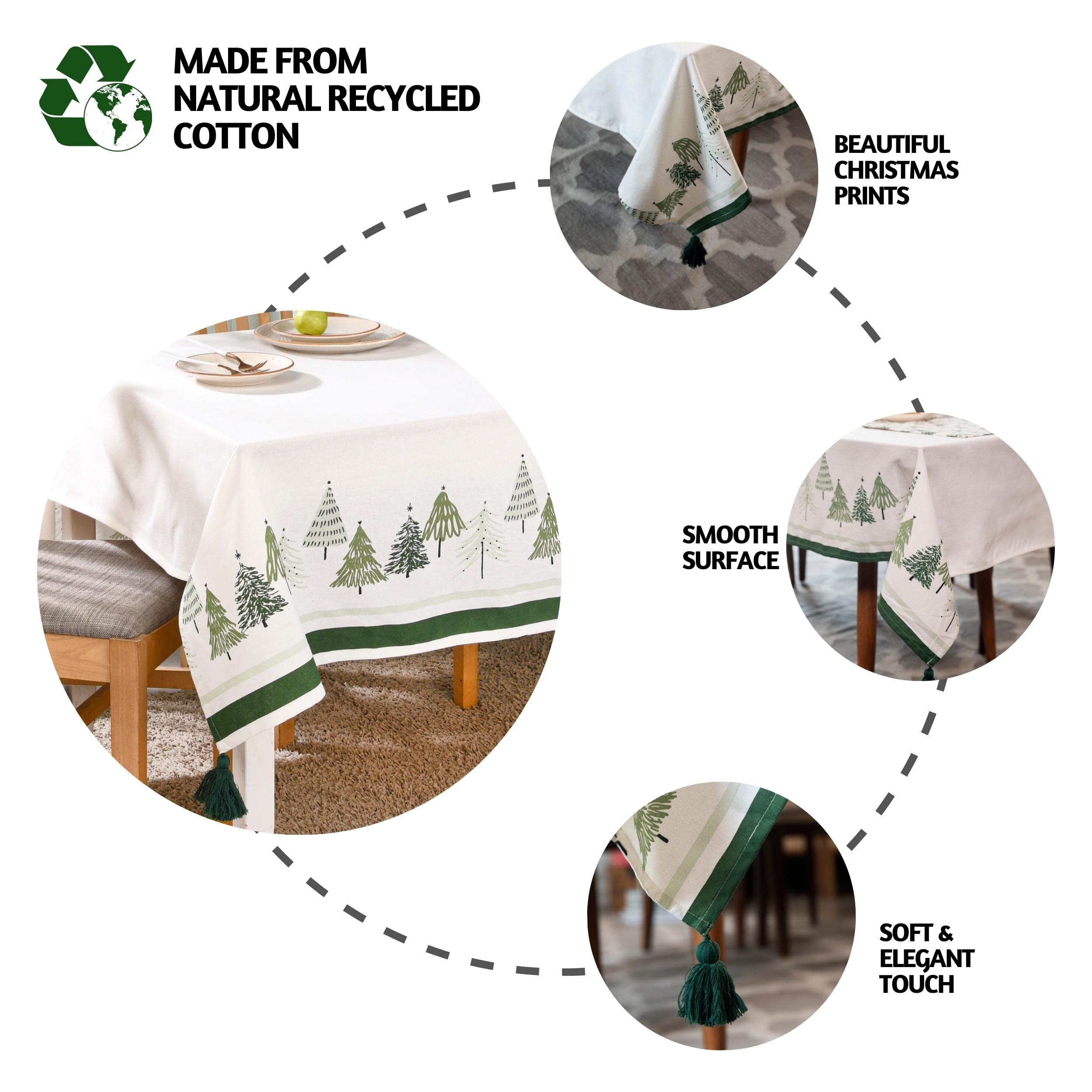 Folkulture Christmas Story Table Cloth