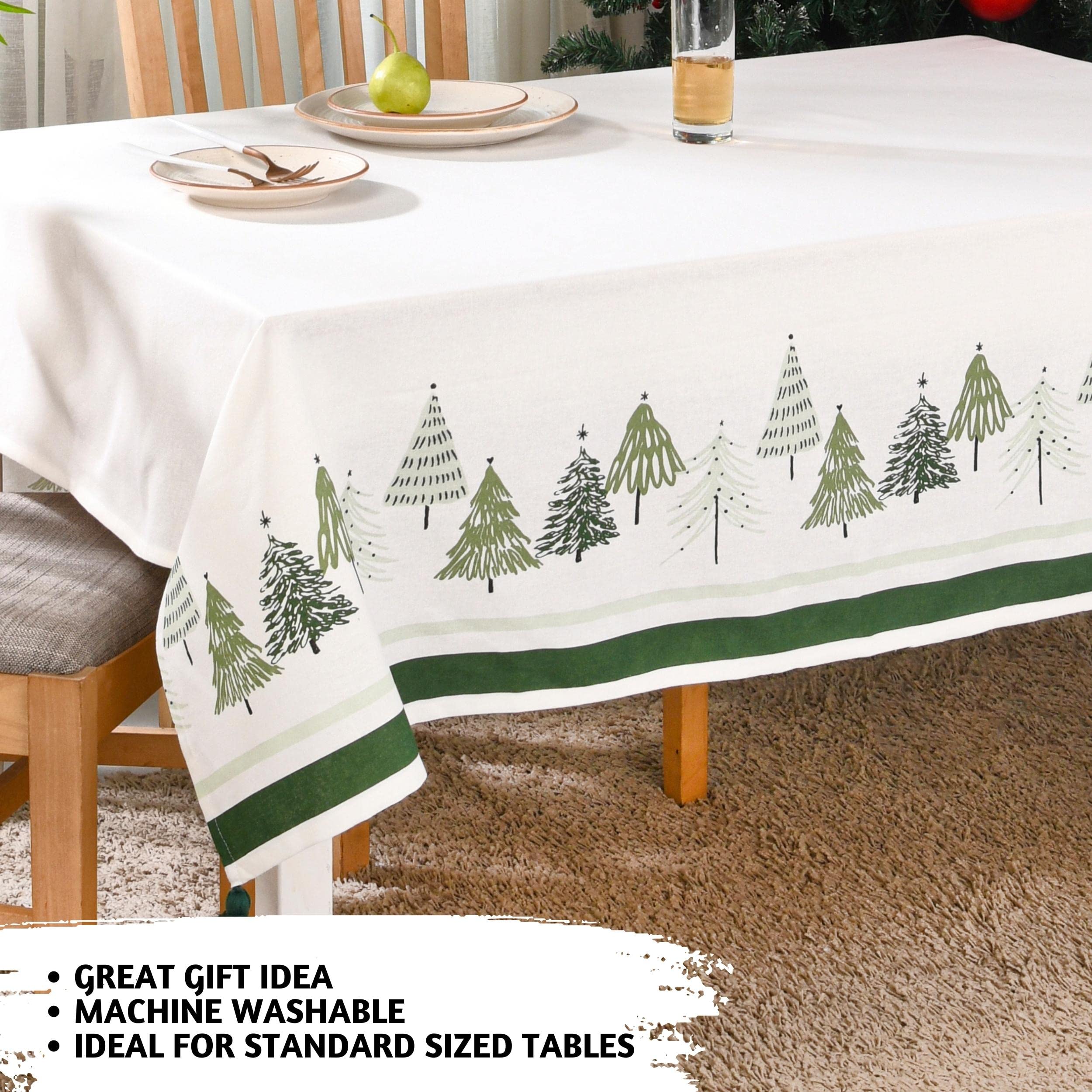 Folkulture Christmas Story Table Cloth