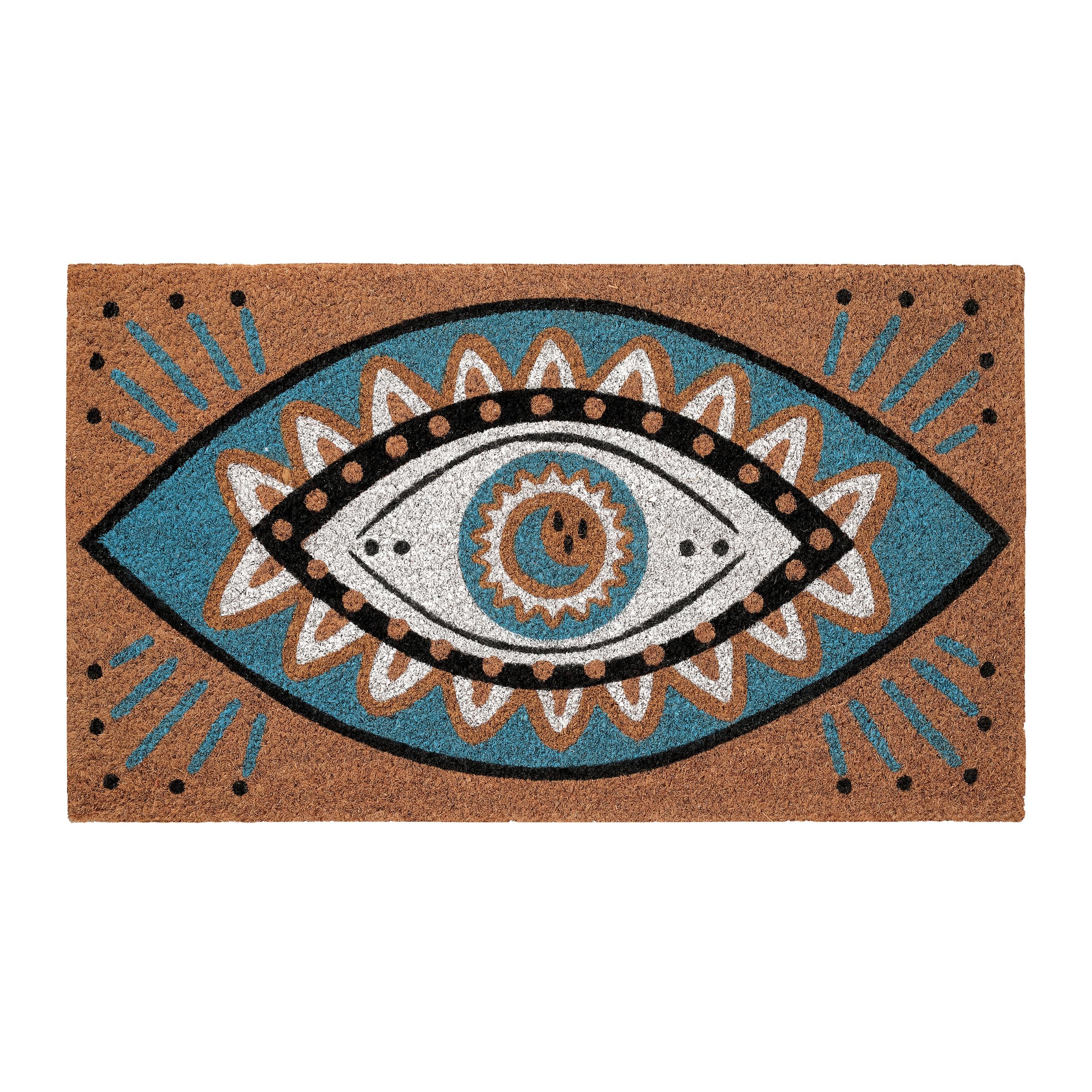16 X 28" Coir Mats - Evil Eye