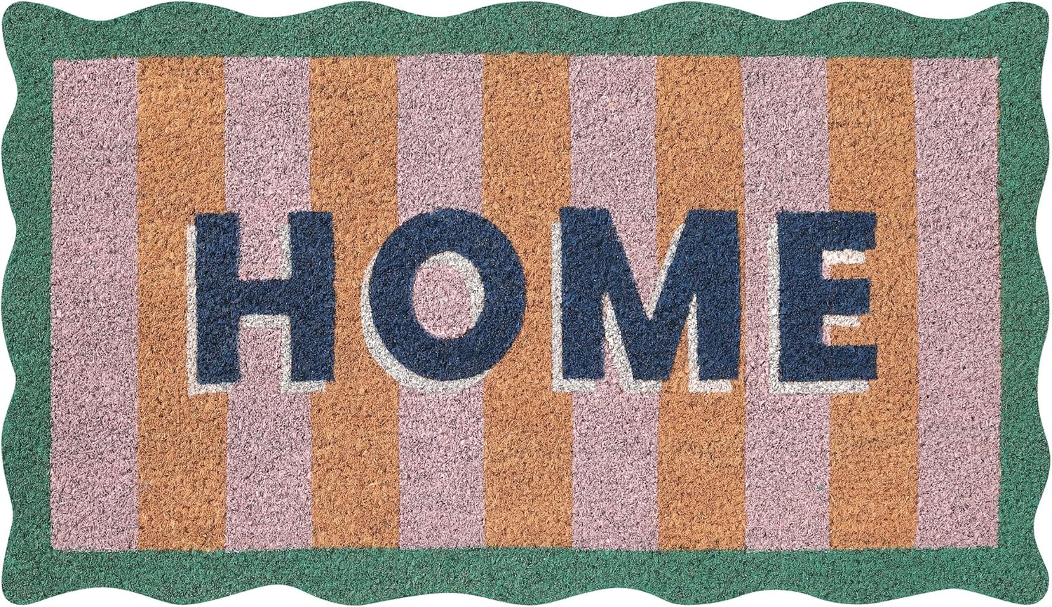 Folkulture 16 X 28" Coir Mats Scallop - Home