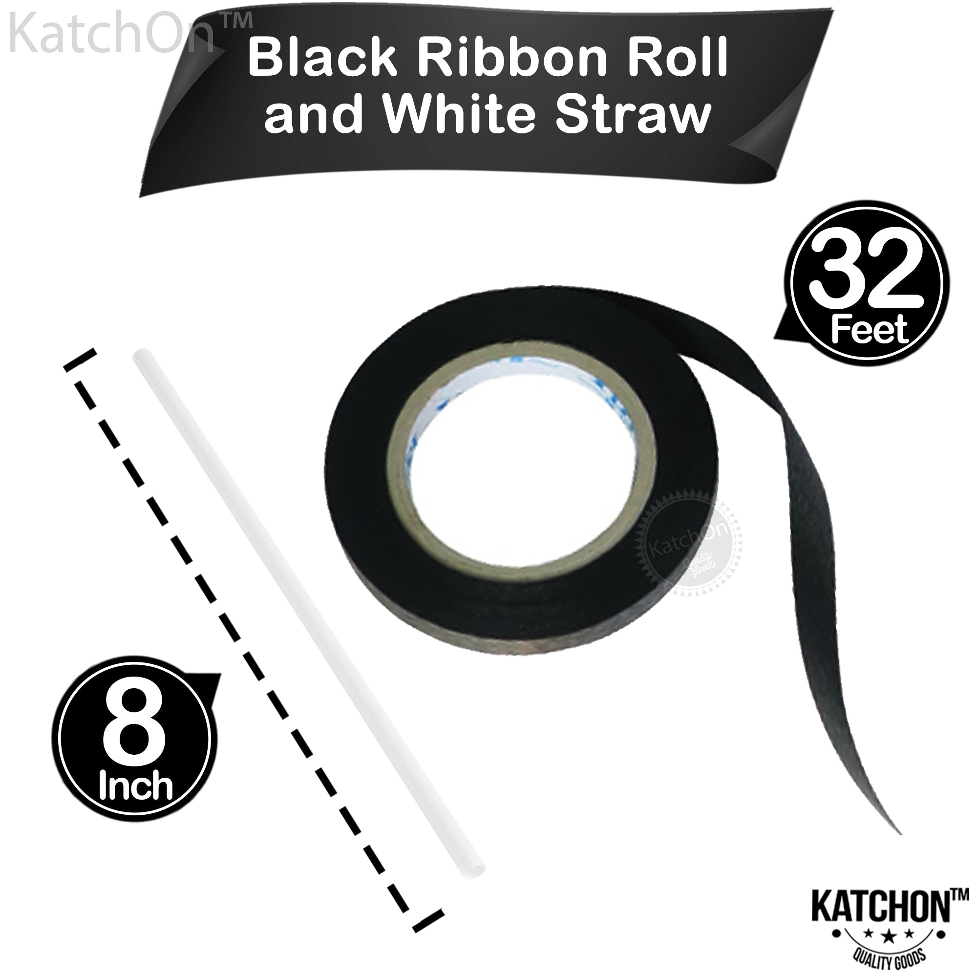 KatchOn, Black and White Checkered Balloons - 22 Inch, Pack of 6 | 4D Checker Balloons, Checkered Flag Balloons, Race Car Balloons | Checkered Flag Party Supplies, Racing Balloons for Emo Party Decor