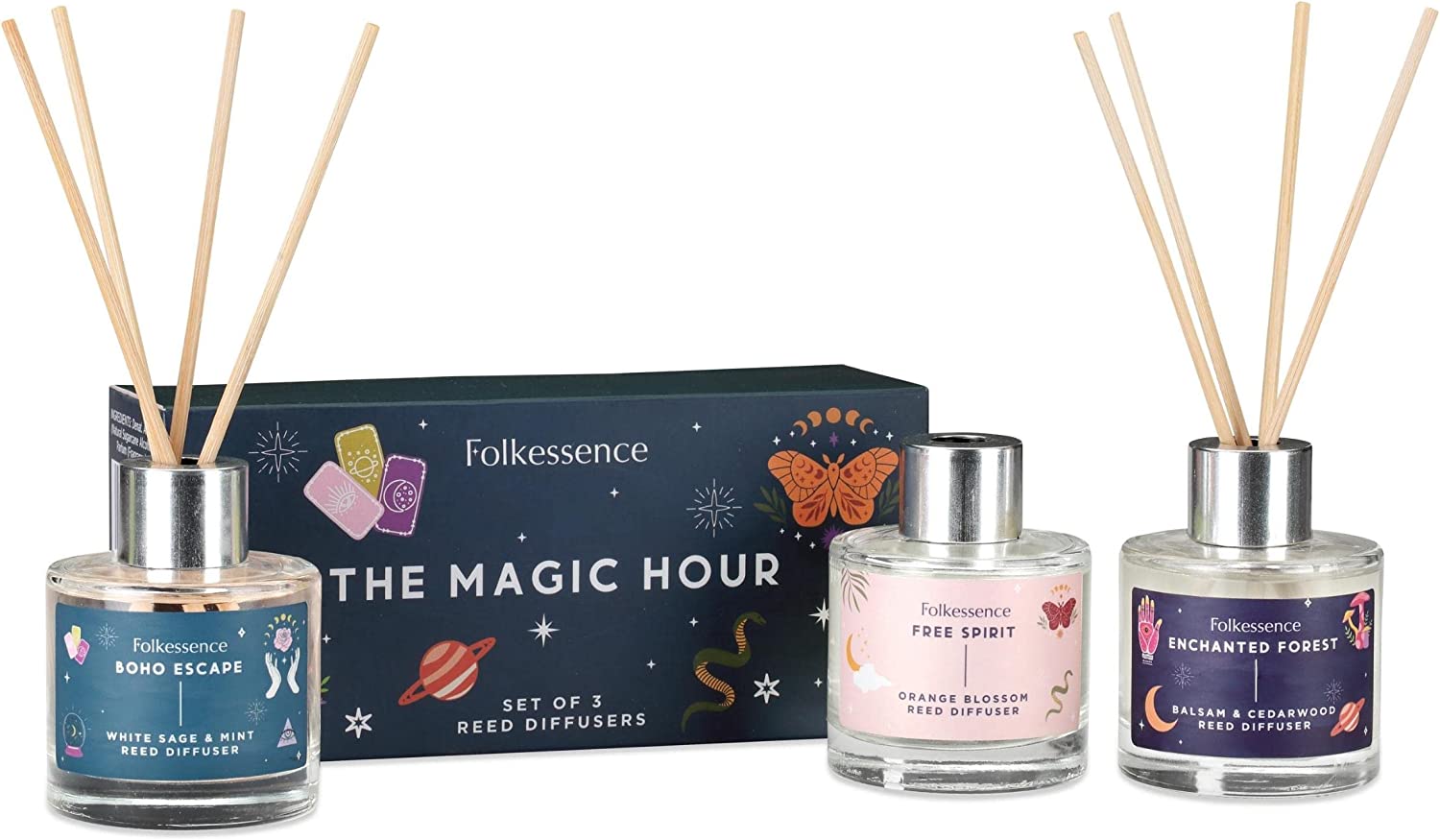 Reed Diffuser Set of 3 - Magic Hour – Folkulture
